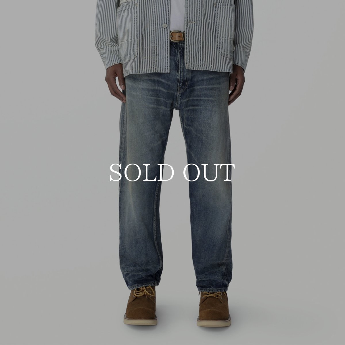 画像3: MADNESS  AGING DENIM PANTS . M2 REGULAR (3)