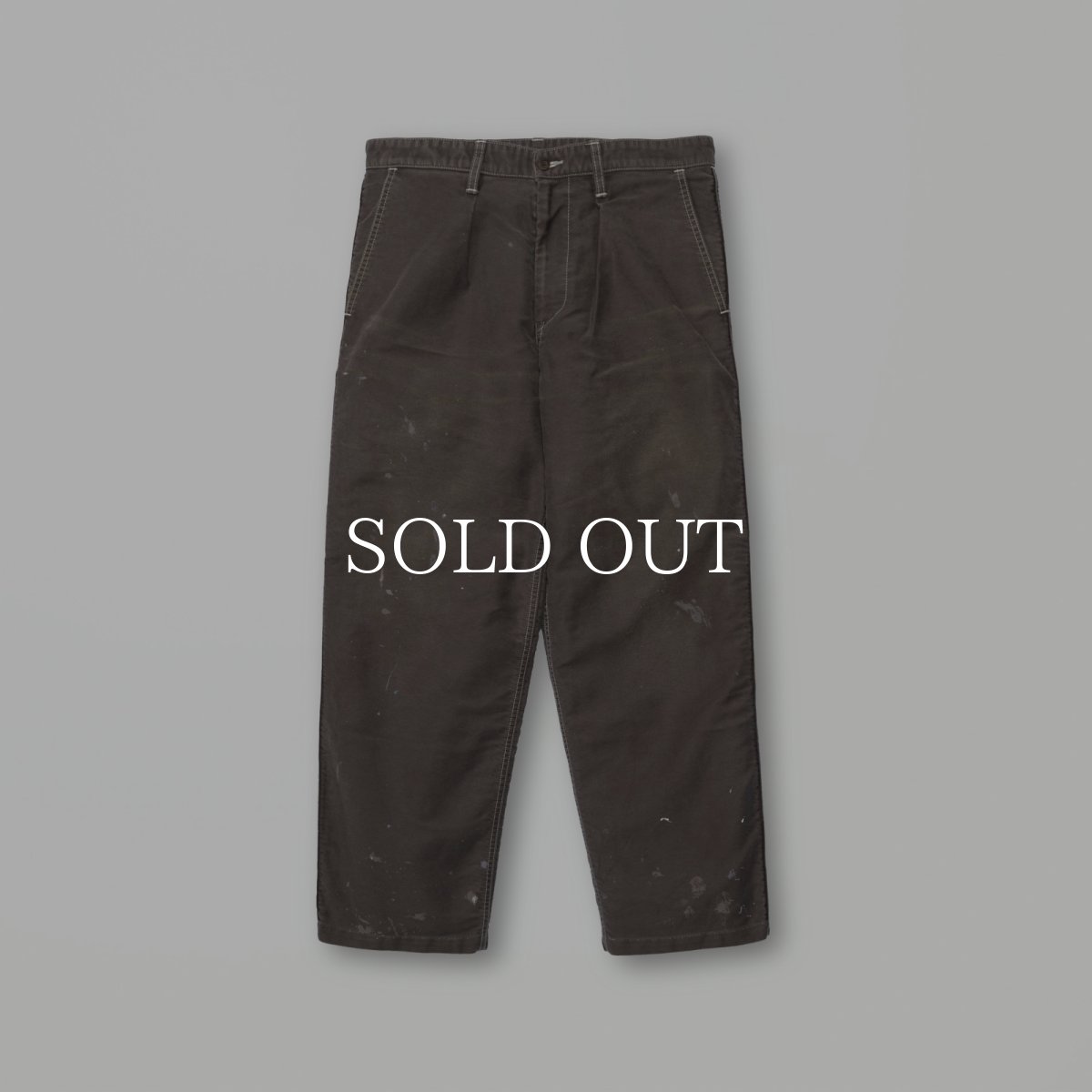 画像14: MADNESS  VTG FRENCH WORK WIDE PANTS (14)