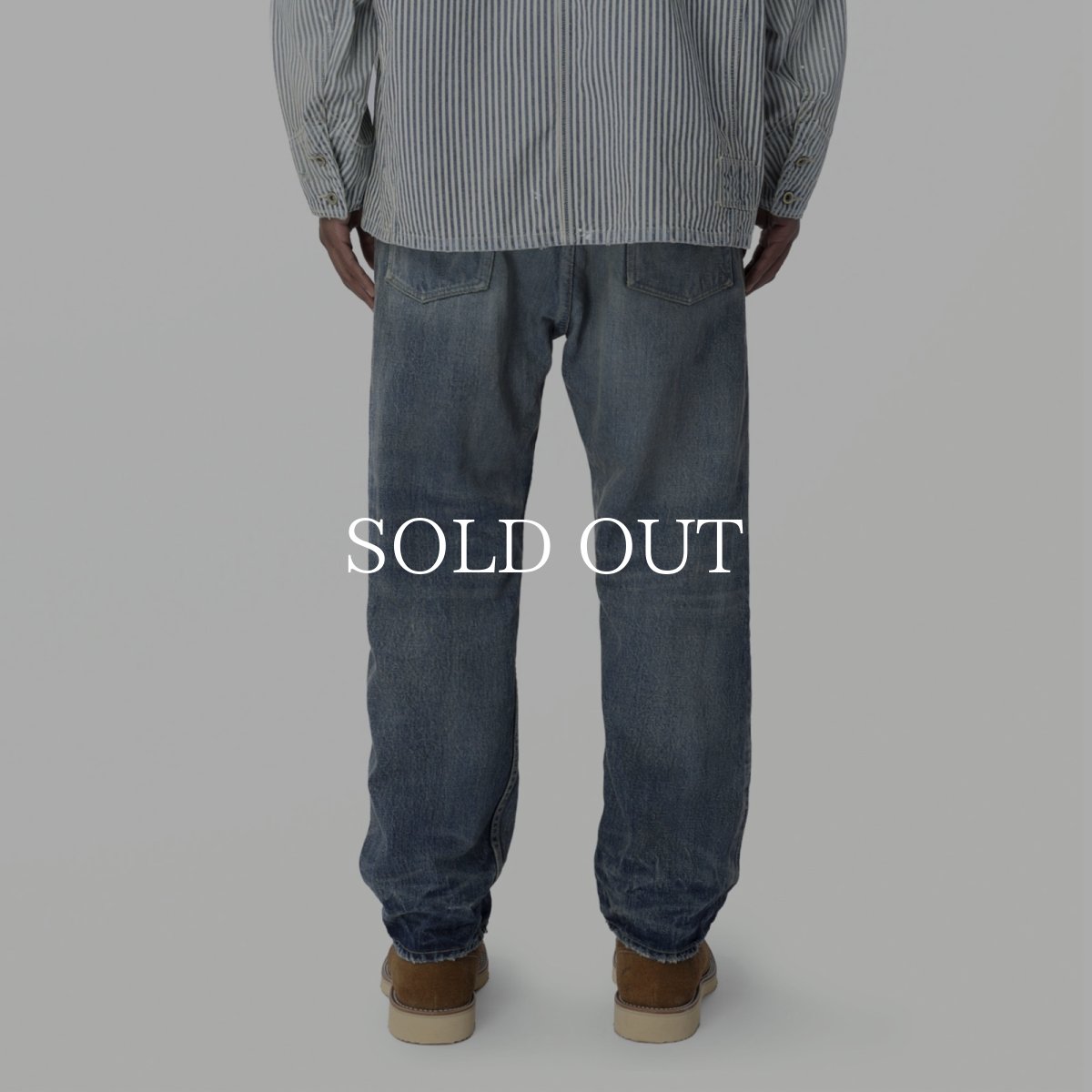 画像4: MADNESS  AGING DENIM PANTS . M2 REGULAR (4)