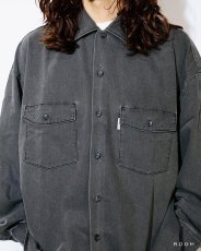 画像4: COOTIE PRODUCTIONS   Pigment Coating T/R Twill L/S Work Shirt (4)