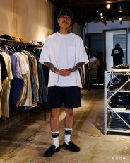 画像4: CALEE  LIGHT OZ NT LOGO SWEAT SHORTS (4)