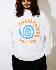画像2: CHALLENGER  L/S PIGMENT SPIRAL SNAKE TEE (2)