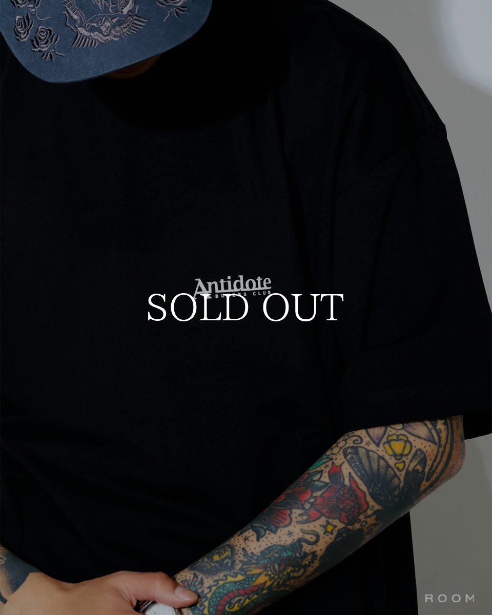 画像4: ANTIDOTE BUYERS CLUB   ASIC Oversized S/S Tee (Skull N' Snake) (4)