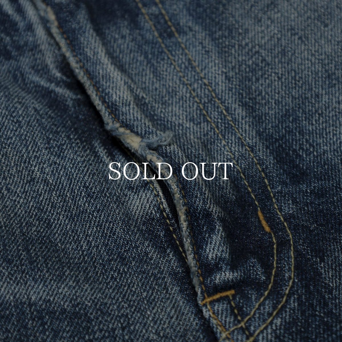 画像8: MADNESS  AGING DENIM PANTS . M2 REGULAR (8)