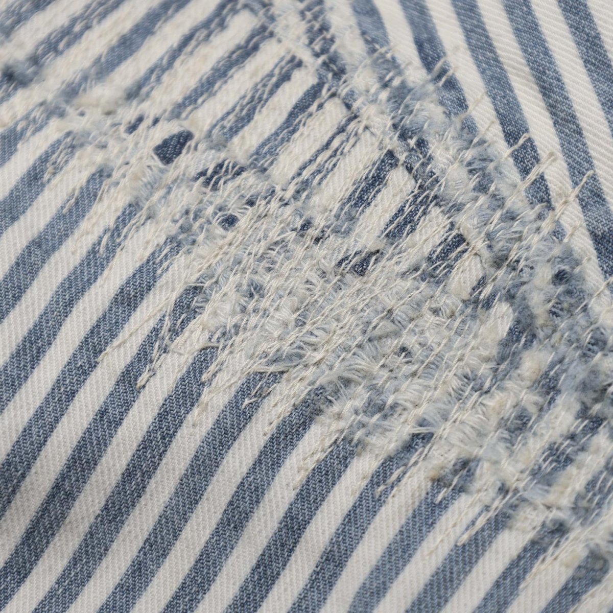 画像7: MADNESS  RAILROAD HICKORY STRIPE WORK JACKET (7)