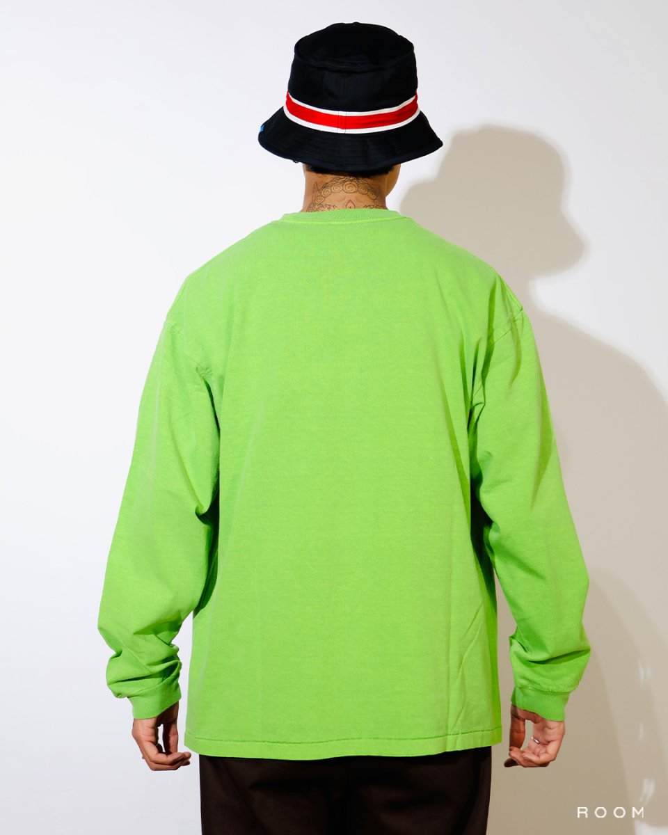 画像4: CHALLENGER  L/S PIGMENT C PATCH TEE (4)