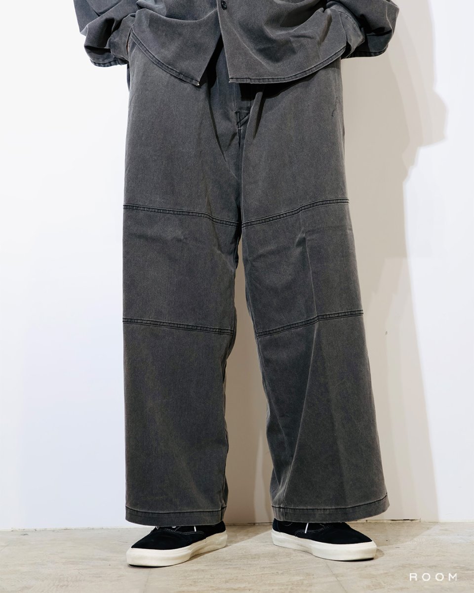 画像3: COOTIE PRODUCTIONS   Pigment Coating T/R Twill Double Knee Work Trousers (3)