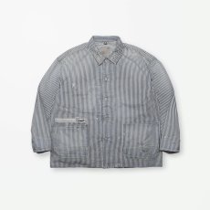 画像1: MADNESS  RAILROAD HICKORY STRIPE WORK JACKET (1)