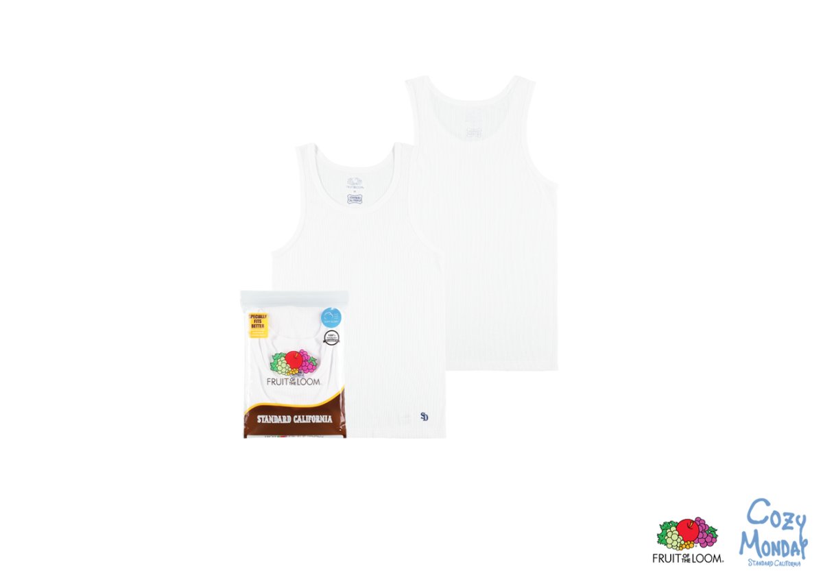 画像1: STANDARD CALIFORNIA  Fruit of the Loom /SD 2Pack Tank (1)