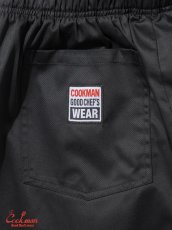 画像14: COOKMAN  シェフパンツ Chef Pants Short Black Belt Vision Black (14)