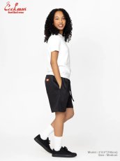 画像4: COOKMAN  シェフパンツ Chef Pants Short Black Belt Vision Black (4)