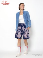 画像12: COOKMAN  シェフパンツ Chef Pants Short Corduroy Bleach Navy (12)