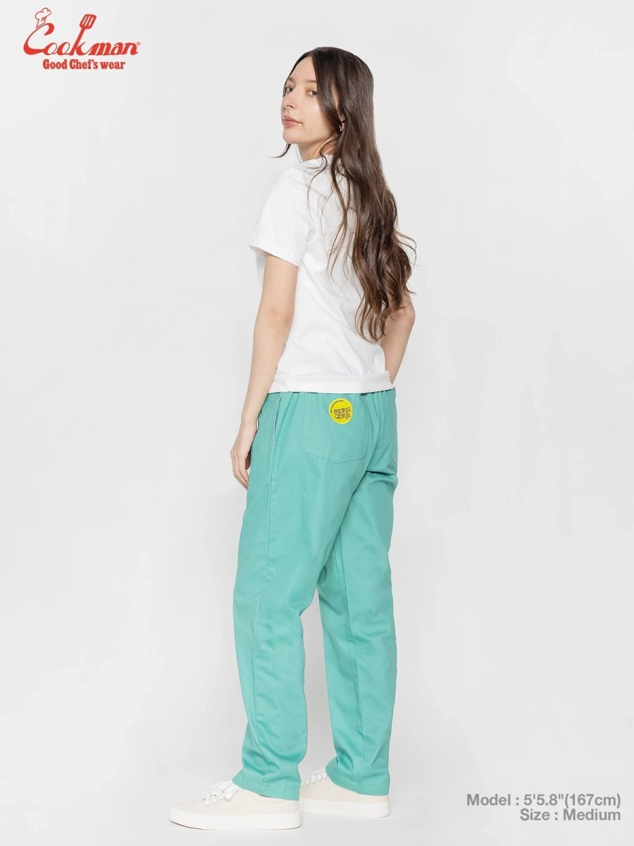 画像7: COOKMAN  シェフパンツ Chef Pants BjornQorn Blue (7)