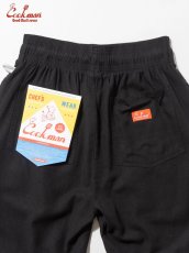画像5: COOKMAN  シェフパンツ Chef Pants Short Linen Black (5)