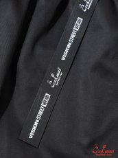 画像8: COOKMAN  シェフパンツ Chef Pants Semiwide Black Belt Vision Black (8)