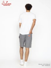 画像6: COOKMAN  シェフパンツ Chef Pants Short Front Pocket Hickory Black (6)