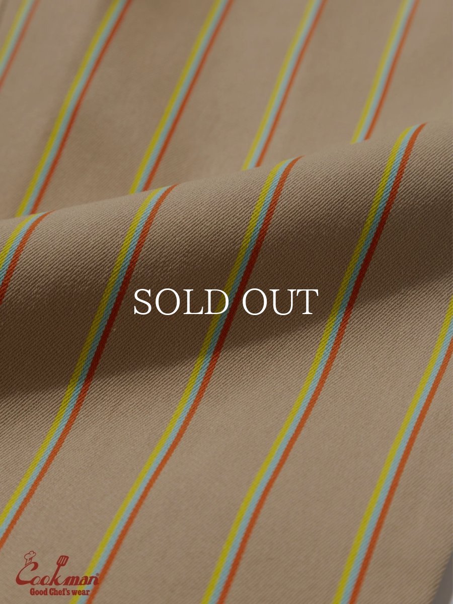 画像17: COOKMAN  シェフパンツ Chef Pants BjornQorn Carton Stripe (17)