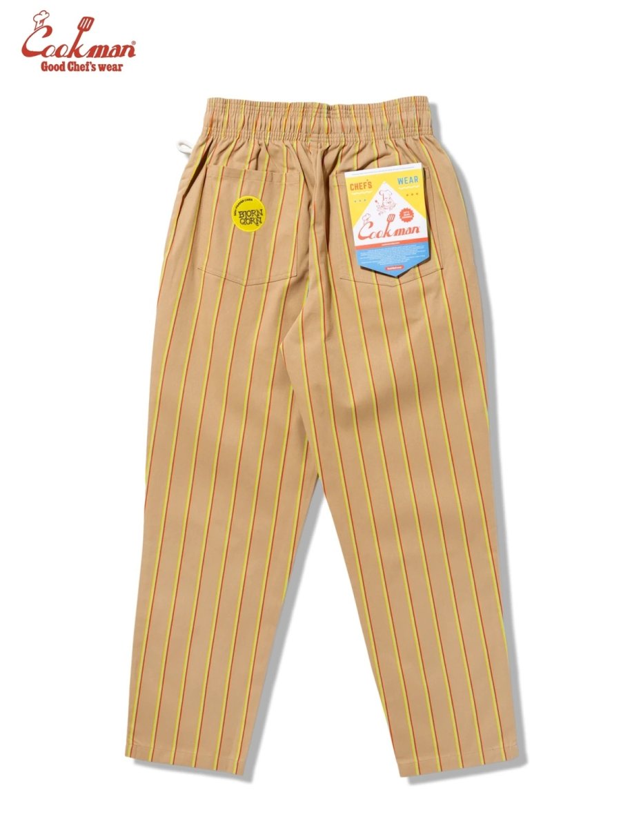 画像4: COOKMAN  シェフパンツ Chef Pants BjornQorn Carton Stripe (4)