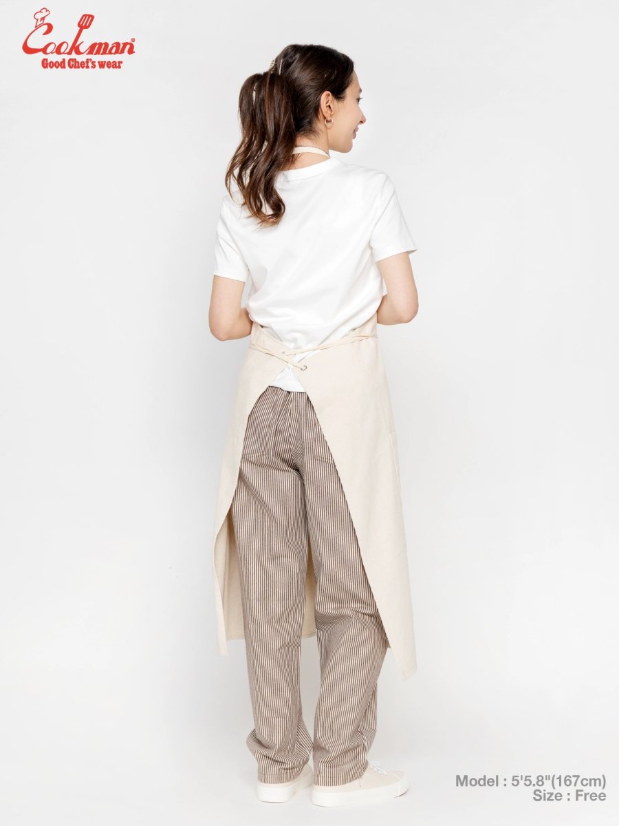 画像13: COOKMAN  ロングエプロン Long Apron Denim Natural (13)