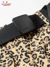 画像7: COOKMAN  シェフパンツ Chef Pants Short Black Belt Vision Leopard Beige (7)