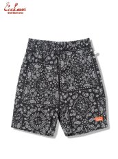 画像2: COOKMAN  シェフパンツ Chef Pants Short Light Paisley Black (2)