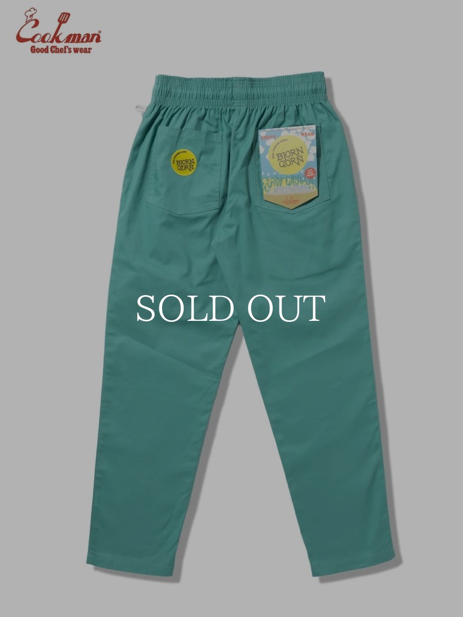 画像4: COOKMAN  シェフパンツ Chef Pants BjornQorn Blue (4)