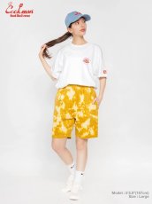 画像11: COOKMAN  シェフパンツ Chef Pants Short Corduroy FAT Bleach Yellow (11)