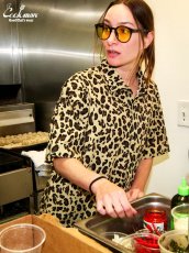 画像16: COOKMAN  ワークシャツ Work Shirts Short Sleeve Light Leopard Beige (16)