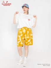 画像8: COOKMAN  シェフパンツ Chef Pants Short Corduroy FAT Bleach Yellow (8)