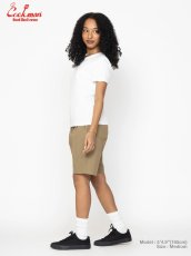 画像14: COOKMAN  シェフパンツ Chef Pants Short Linen Olive (14)