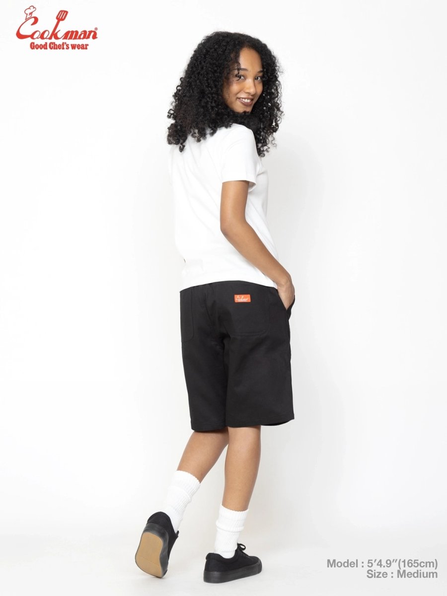 画像12: COOKMAN  カーペンターパンツ Carpenter's Pants Short Heavy twill Black (12)