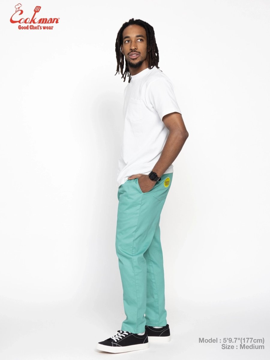 画像11: COOKMAN  シェフパンツ Chef Pants BjornQorn Blue (11)