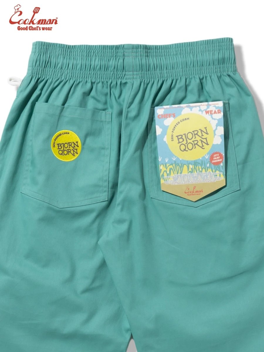 画像16: COOKMAN  シェフパンツ Chef Pants BjornQorn Blue (16)