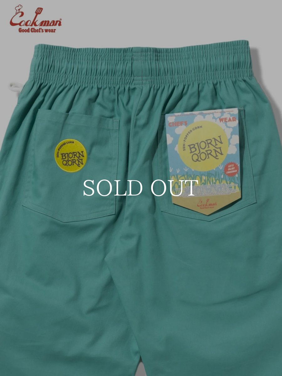 画像16: COOKMAN  シェフパンツ Chef Pants BjornQorn Blue (16)