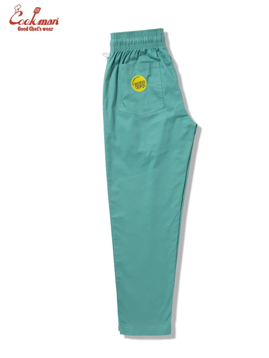 画像2: COOKMAN  シェフパンツ Chef Pants BjornQorn Blue (2)