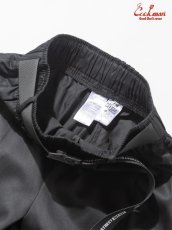 画像6: COOKMAN  シェフパンツ Chef Pants Semiwide Black Belt Vision Black (6)
