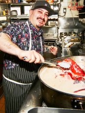 画像8: COOKMAN  ロングエプロン Long Apron Herringbone Stripe Charcoal (8)