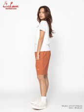 画像10: COOKMAN  シェフパンツ Chef Pants Short Front PocketHerringbone Stripe Brick (10)