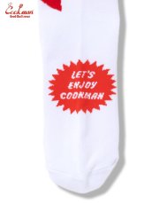 画像4: COOKMAN  ソックス Rib Crew Socks Beer Tie (4)