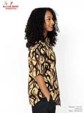 画像3: COOKMAN  ワークシャツ Work Shirts Short Sleeve Light Tribal Camo Beige (3)