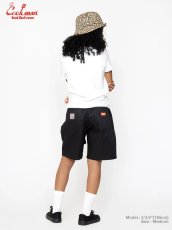 画像5: COOKMAN  シェフパンツ Chef Pants Short Black Belt Vision Black (5)