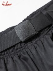 画像7: COOKMAN  シェフパンツ Chef Pants Semiwide Black Belt Vision Black (7)