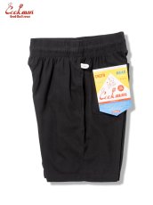 画像4: COOKMAN  シェフパンツ Chef Pants Short Linen Black (4)