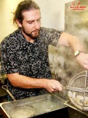 画像15: COOKMAN  ワークシャツ Work Shirts Short Sleeve Light Paisley Black (15)