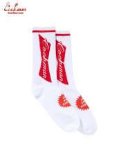 画像2: COOKMAN  ソックス Rib Crew Socks Beer Tie (2)