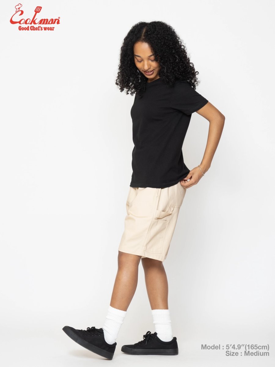 画像16: COOKMAN  カーペンターパンツ Carpenter's Pants ShortHeavy twill Cream (16)