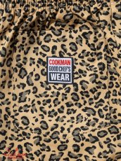 画像11: COOKMAN  シェフパンツ Chef Pants Short Black Belt Vision Leopard Beige (11)