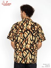 画像8: COOKMAN  ワークシャツ Work Shirts Short Sleeve Light Tribal Camo Beige (8)