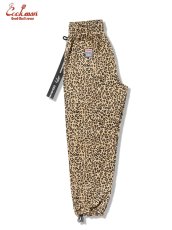 画像2: COOKMAN  シェフパンツ Chef Pants Semiwide Black Belt Vision Leopard Beige (2)
