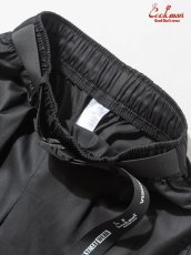 画像10: COOKMAN  シェフパンツ Chef Pants Short Black Belt Vision Black (10)
